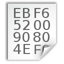 hexadecimal icon